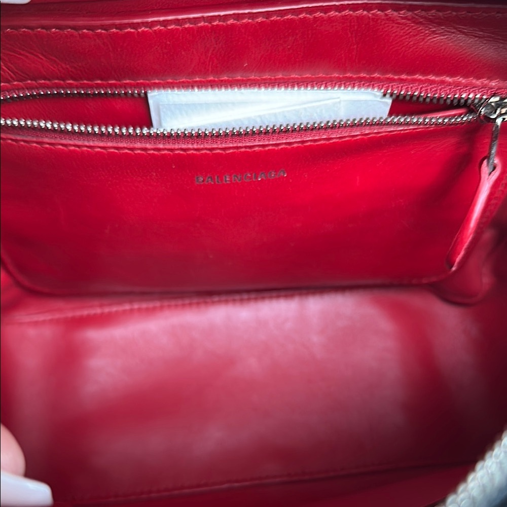 Balenciaga Shiny Day Calfskin XS Triangle Square Bag - Picture 10 of 15